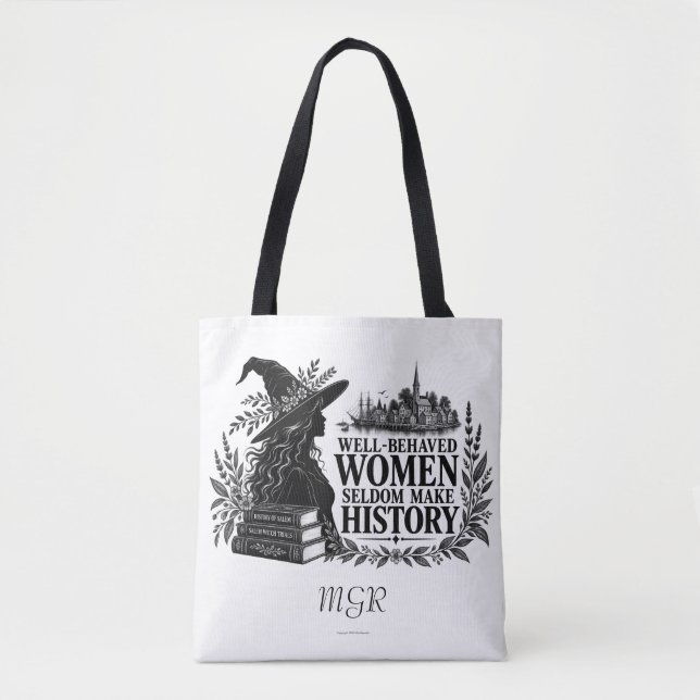 Personalisierte Tasche "Wohl erzogene Frauen" Femi (Vorderseite)