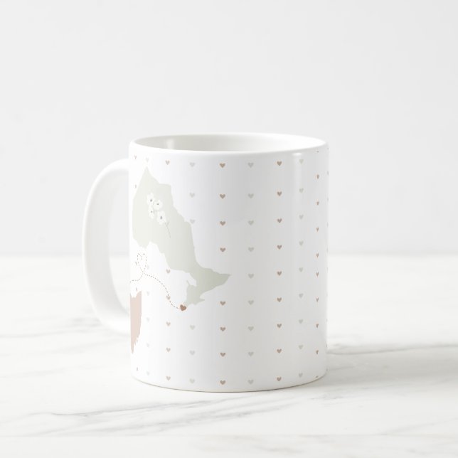 Personalisierte Tasse (Vorderseite Links)