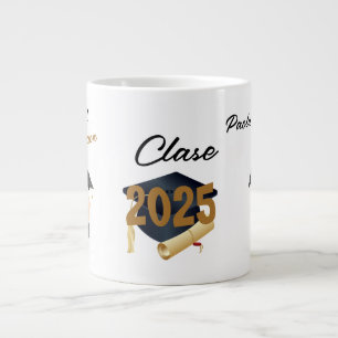 Personalisierte Tasse 2025 für Black Gold Graduate