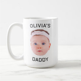 Personalisierte Tasse, Custom Baby Tasse, Vater Ge Kaffeetasse