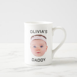 Personalisierte Tasse, Custom Baby Tasse, Vater Ge Prozellantasse