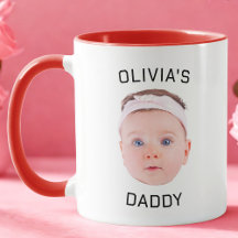 Personalisierte Tasse, Custom Baby Tasse, Vater Ge