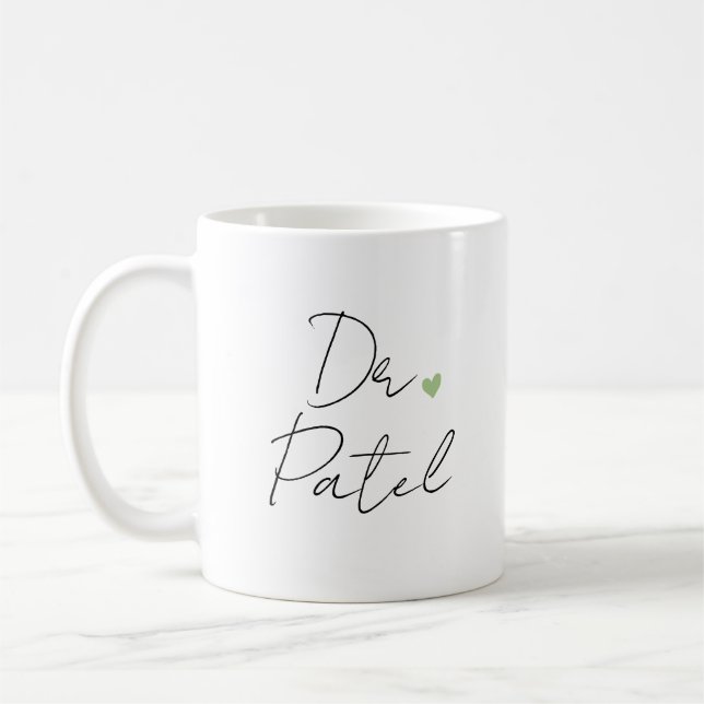 Personalisierte Tasse des Arztes ・ Tasse des Arzte (Links)