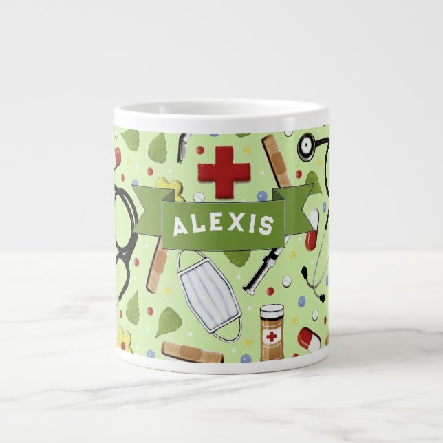 Personalisierte Tasse des Krankenkaffees (Vorderseite)
