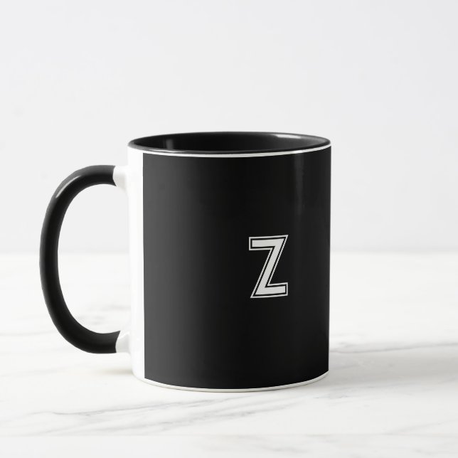 Personalisierte Tasse im Schwarzen Combo-Stil (Links)