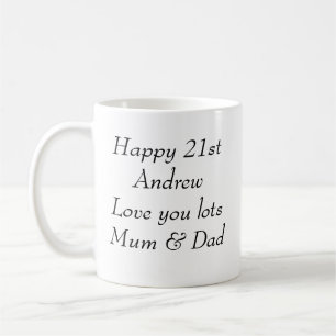 Personalisierte Tasse Jeder Text Den Sie Wünschen