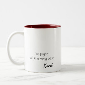 Personalisierte Tasse Kurt Bestor