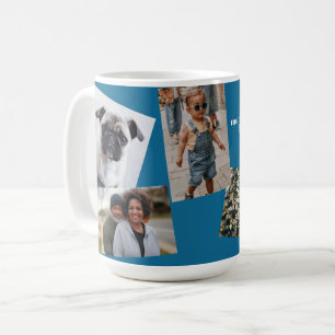 Personalisierte Tasse mit 5 Fotos
