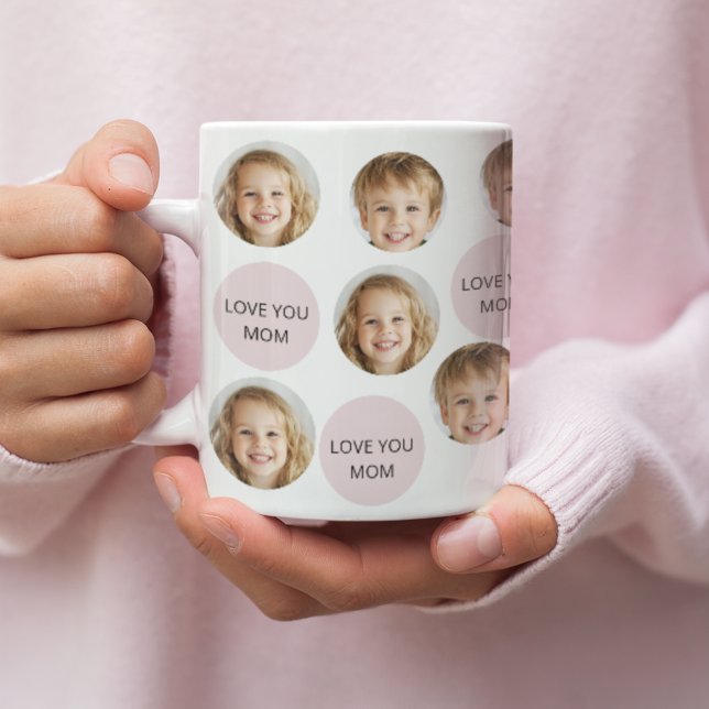 Personalisierte Tasse mit zwei Fotos | Ich Liebe S (Von Creator hochgeladen)