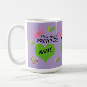 Personalisierte Tasse Veganer Princess - vegane Ta