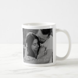 Personalisierte Tasse von Foto und Text