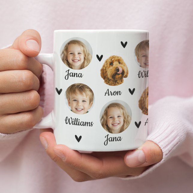 Personalisierte Tasse von Fotos mit drei Gesichtsp (Von Creator hochgeladen)