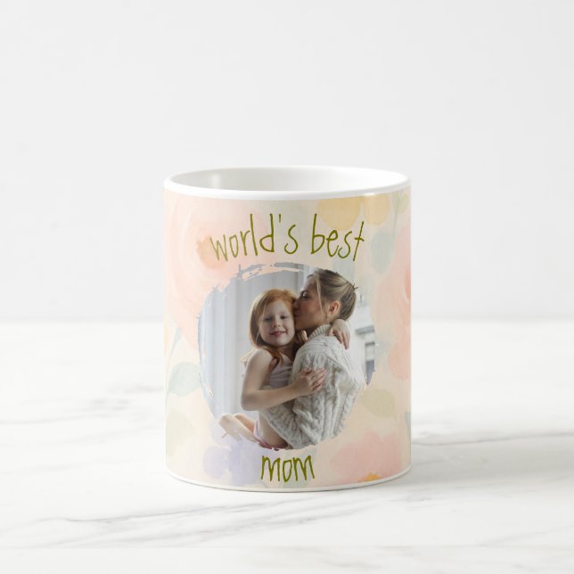 Personalisierte Tasse "Weltbeste Mama" (Mittel)