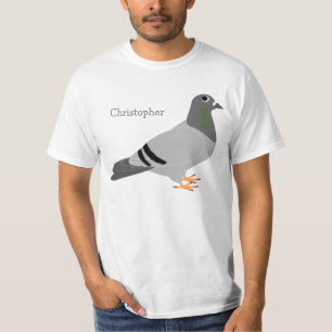 Personalisierte Taube T-Shirt