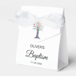 Personalisierte Taufe Christening Familienbaum Geschenkschachtel