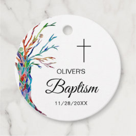 Personalisierte Taufe Christening Geschenkanhänger