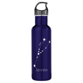 Personalisierte Taurus Zodiac-Konstellation Trinkflasche