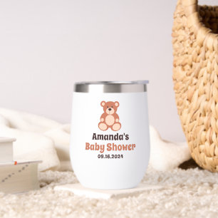 Personalisierte Teddy Bear Baby Dusche Gastgeschen