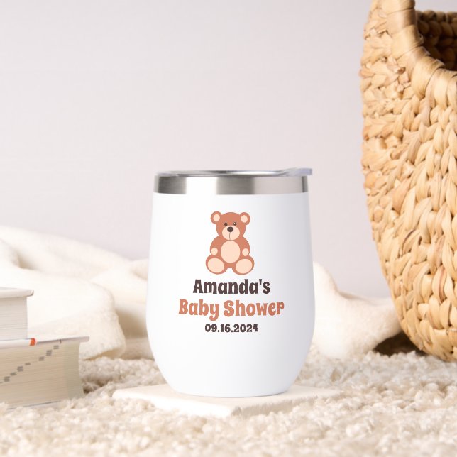 Personalisierte Teddy Bear Baby Dusche Gastgeschen (Wohnzimmer)