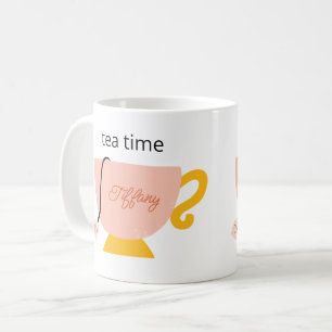 Personalisierte Teezeit Kaffeetasse