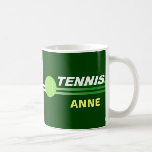 Personalisierte Tennis-Tassen Tasse