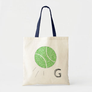 Personalisierte Tennis Tote Tasche