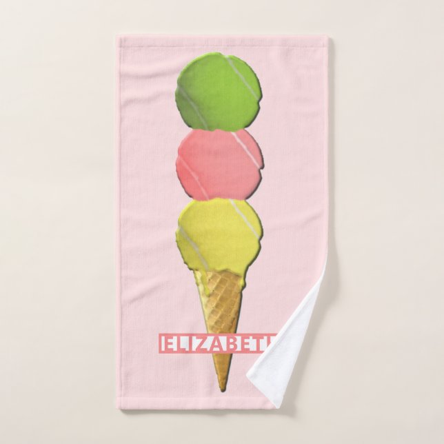 Personalisierte Tennissportarten Handtuch (Handtuch)