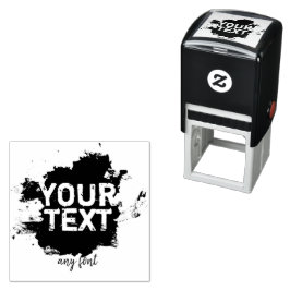 Personalisierte Text- und Bildgrundel Permastempel