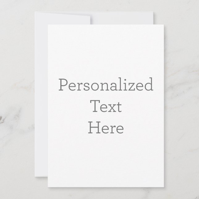 Personalisierte Texteinladung Einladung (Vorderseite)