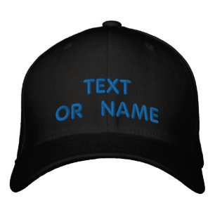 Personalisierte Textfarben bestickte Baseballkappe