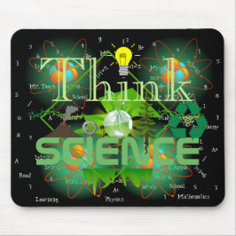 Personalisierte Think Science Mouse Pad Mousepad