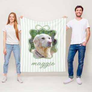 Personalisierte Tierfoto-Decke Fleecedecke
