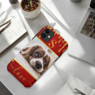 Personalisierte Tierfotografie-Hundeliebhaber-Ande Case-Mate iPhone Hülle
