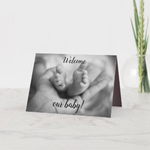 Personalisierte Tiny Baby Toes Einladung
