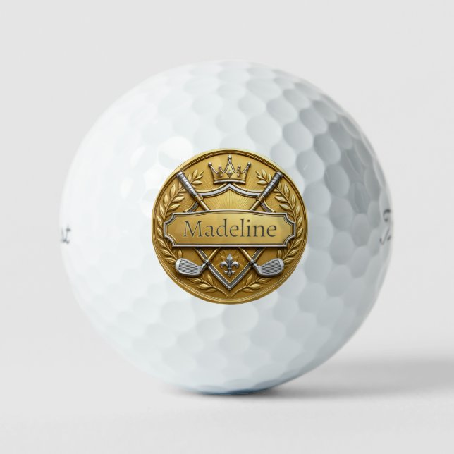 Personalisierte Titleist Pro V1 Golfbälle (Vorderseite)