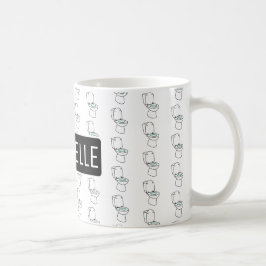 Personalisierte Toilette Tasse