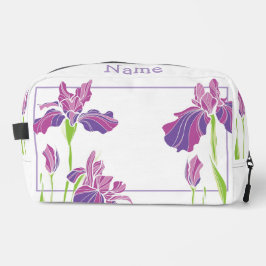 Personalisierte Toilettenbeutel - Lila Irische Waschbeutel