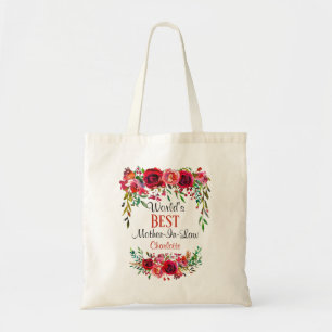 Personalisierte Tote-Bag 'Beste Schwiegermutter de Tragetasche