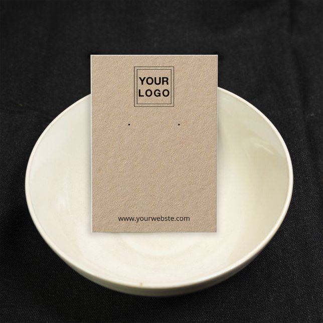 Personalisierte Trägersichtkarten für Kraft-Logo Visitenkarte (Von Creator hochgeladen)