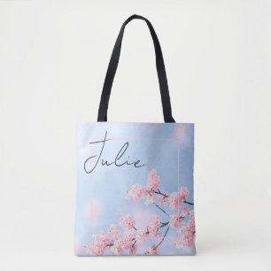 Personalisierte Tragetaschen - Rosa Kirschblossom