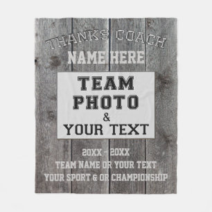 Personalisierte Trainer-Geschenke für Männer, FOTO Fleecedecke