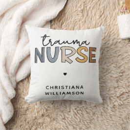 Personalisierte Trauma Nurse Trauma Pflegegeschenk Kissen
