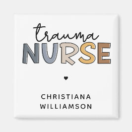 Personalisierte Trauma Nurse Trauma Pflegegeschenk Magnet