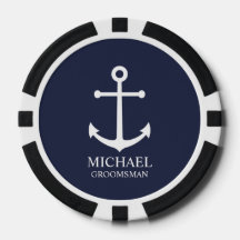 Personalisierte Trauzeuge der Nautischen Marine