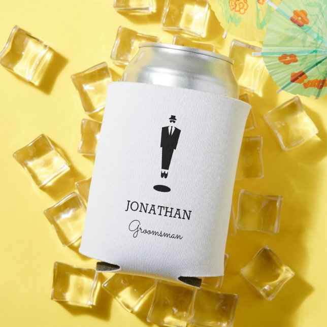 Personalisierte Trauzeuge Geschenkparty nach Maß Dosenkühler (In Situ Sommer)