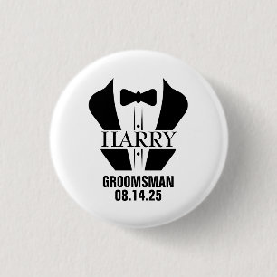 Personalisierte Trauzeugen Geschenke Button