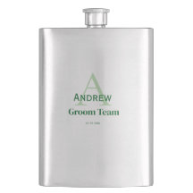 personalisierte Trauzeugen von einfachen Monogramm