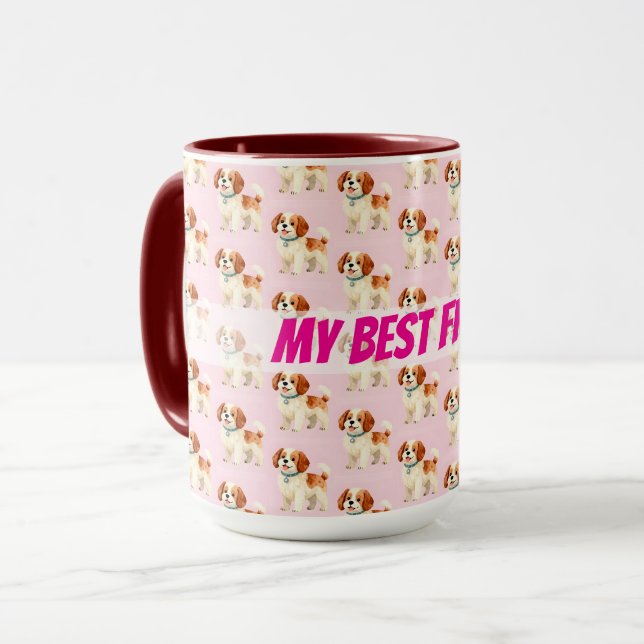 Personalisierte Trend-Pflegekollektion Tasse (Vorderseite Links)