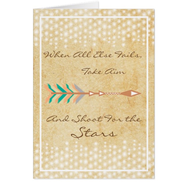 Personalisierte trendige, rustikal-schicke Tribal- (Vorne)