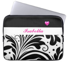 Personalisierte trendy Black & White Electronics B